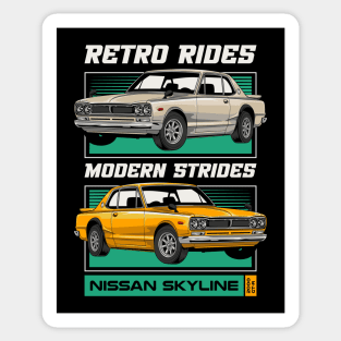 Iconic Skyline 2000 GTR Car Sticker